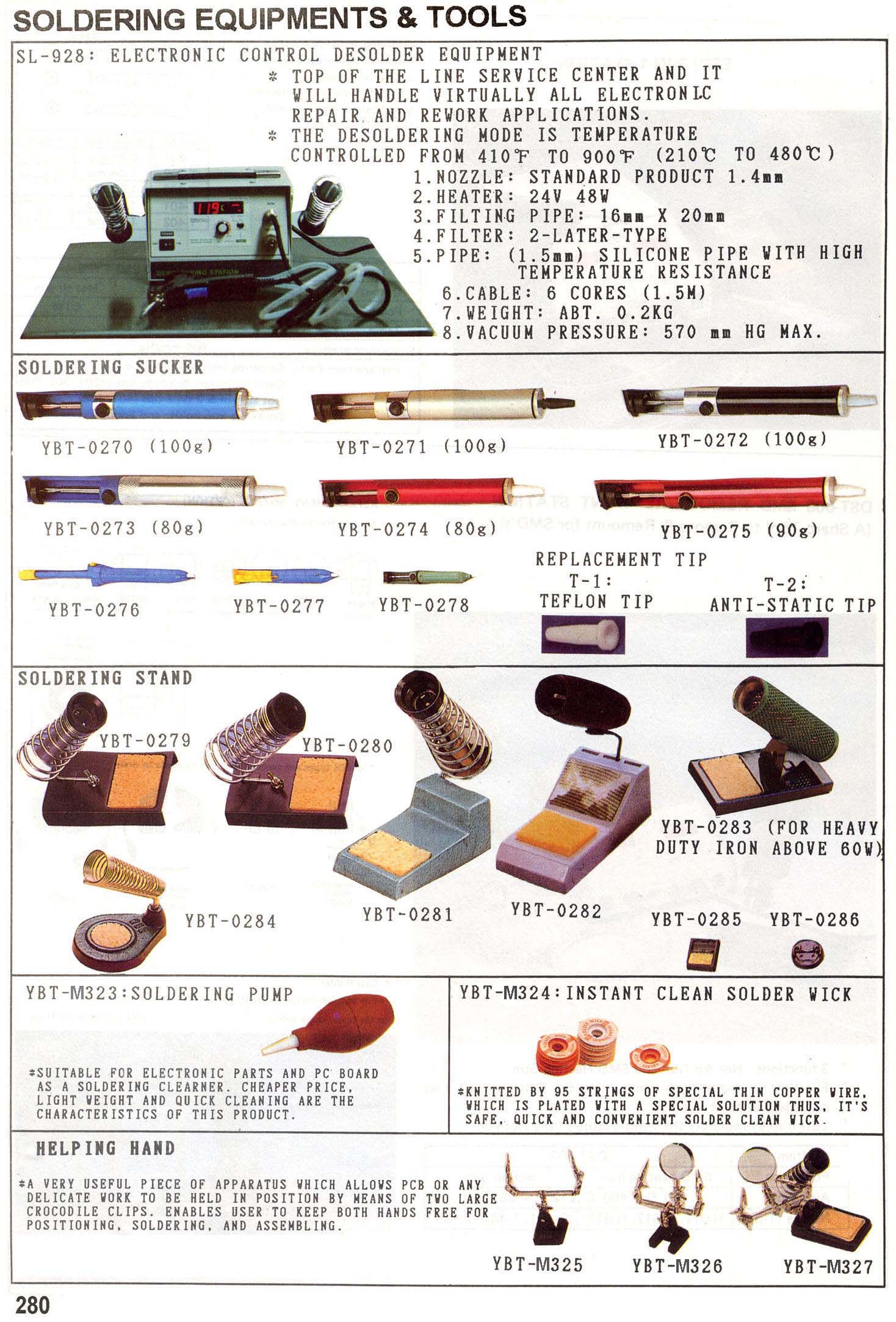 soldering equipments & tools